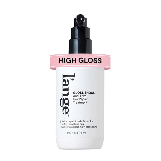 L’ANGE HAIR Gloss Shock Anti Frizz Treatment Spray - Heat Protectant Treatment for Frizzy, Dry and Damaged Look, Repair Primer for Smooth, Shiny Style-Locking Smoothness for All Hair Types