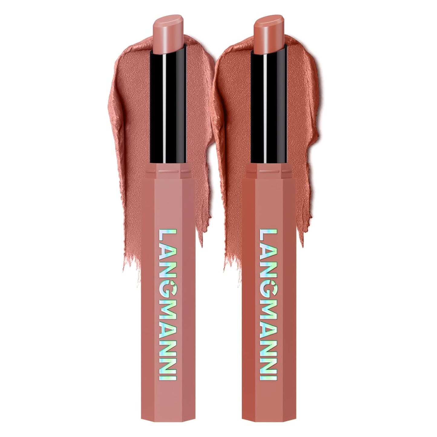 Velvet Matte Lipstick Set - 12 High Pigment Nude Shades | Long-Lasting Waterproof Lip Color for Women