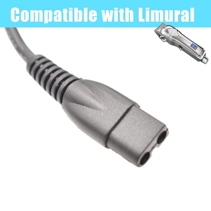 Charger Compatible with Limural Hair Clippers for Men,Hair Clippers Charger Cord Replacement fits Limural Hair Clipper, Power Cord Supply Adapter