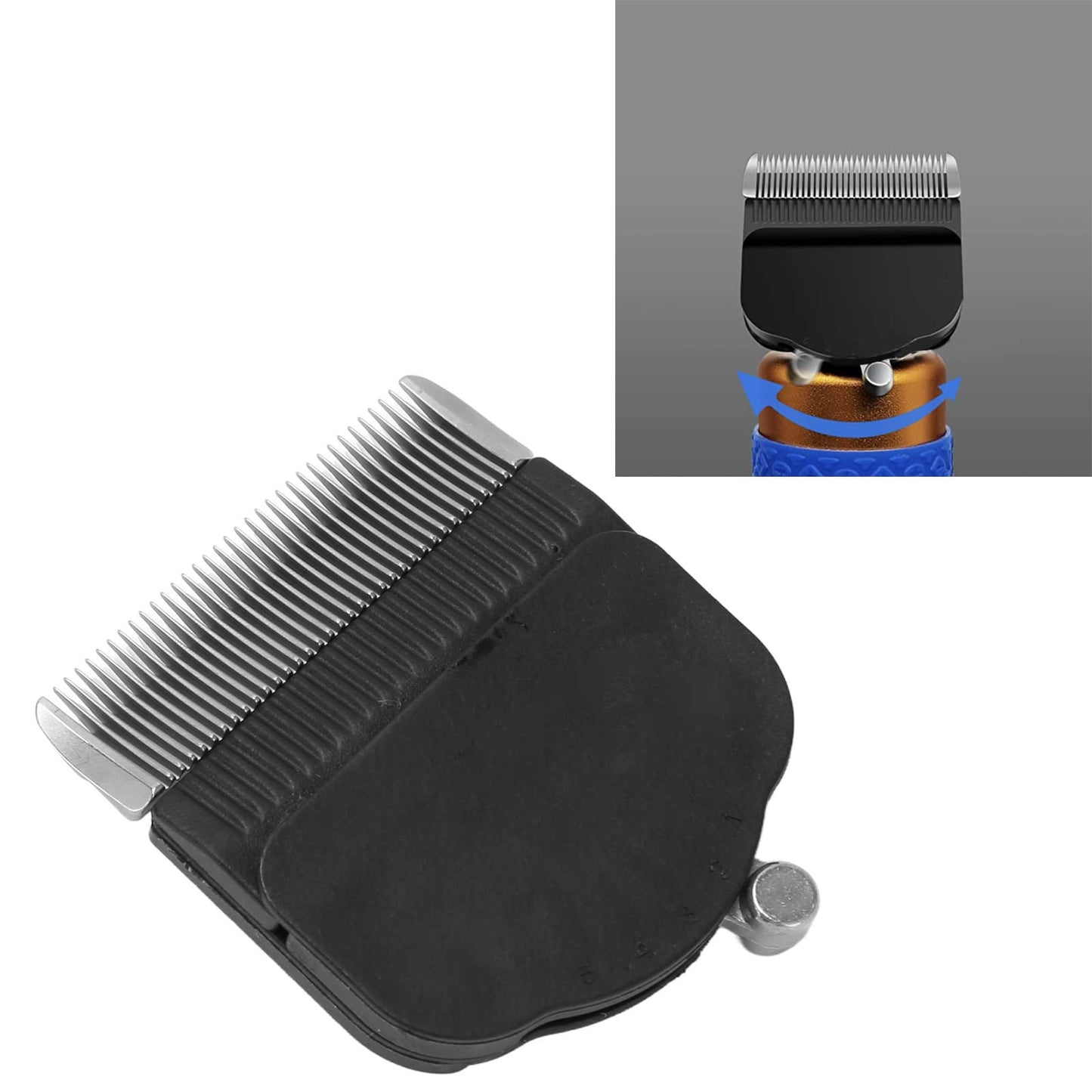 Tufting Clippers Replacement Blades 5 Adjustable Gears Ceramic Stainless Steel with Lubricating Oil for Electric Carpet Trimmer Handmade Rug Cleaning and Tufted Carpet