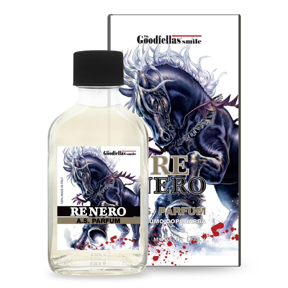 The Goodfellas' smile, NERO (Patchouly & Cedarwood) Aftershave Lotion, Refreshes & Tones, 100ml, Made In Italy