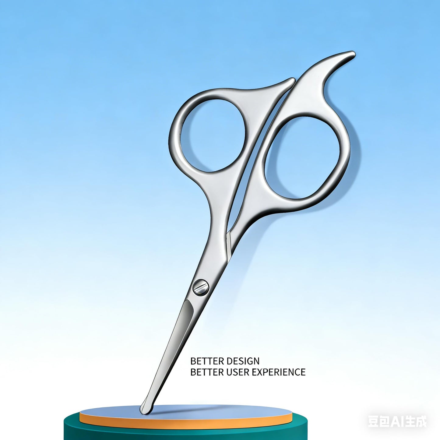 4.7-Inch Small Women’S Pubic Hair Scissors Round-Tip Scissors&Bikini Trimmer Safety Groomer For Sensitive Areas, Stainless Steel, Ergonomic Grip