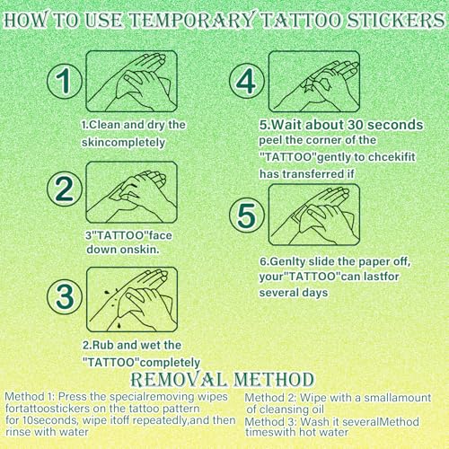 102 Pack Dragon Temporary Tattoos for Kids - Fun Birthday Party Supplies