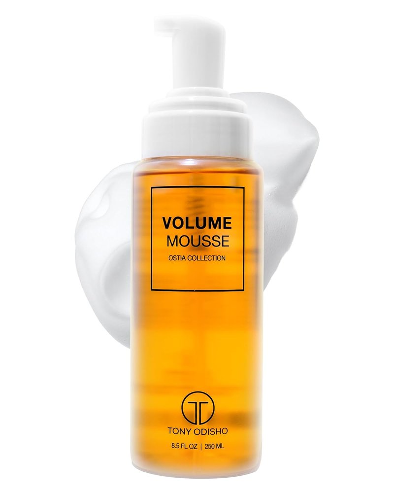 Volume Mousse - Lightweight Curl Volumizing Foam for Fine/Wavy Hair - Medium Hold & Shine Boost - 250ml
