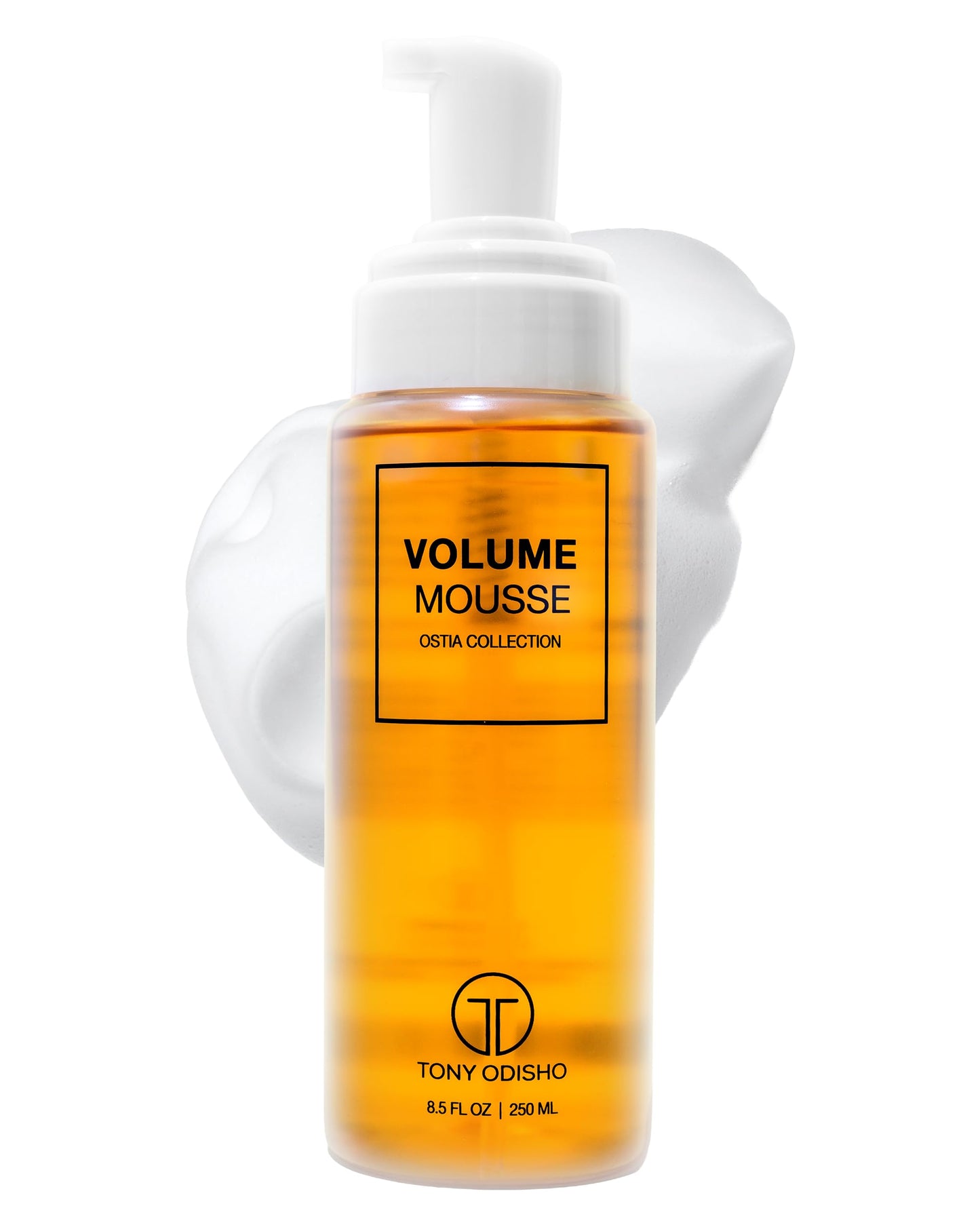 Tony Odisho - Volume Mousse – Lightweight Styling Foam for Fine or Wavy Hair – Curl Volumizing Mousse – Medium Hold Conditioning Hair Volumizer for Women & Men – Moisturizes & Boosts Shine - 250ml