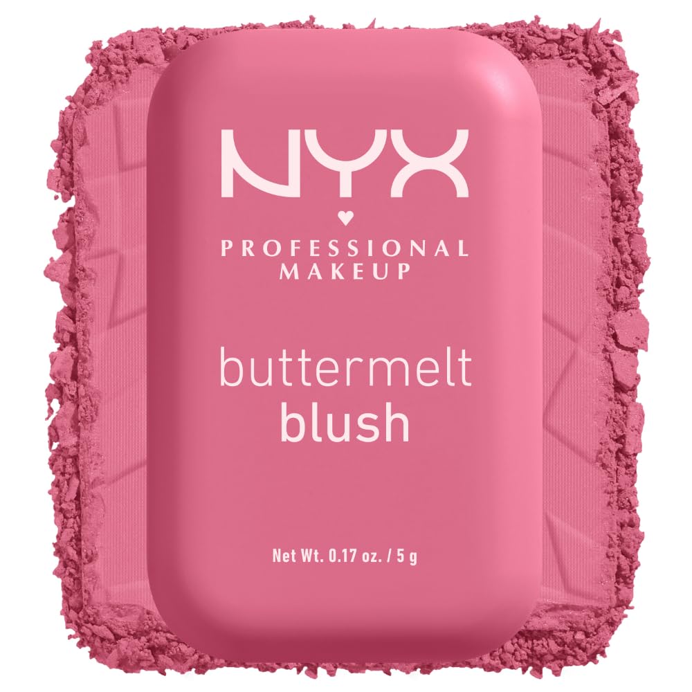 Buttermelt Powder Blush - Fade & Transfer-Resistant Vegan Formula | Up to 12HR Wear