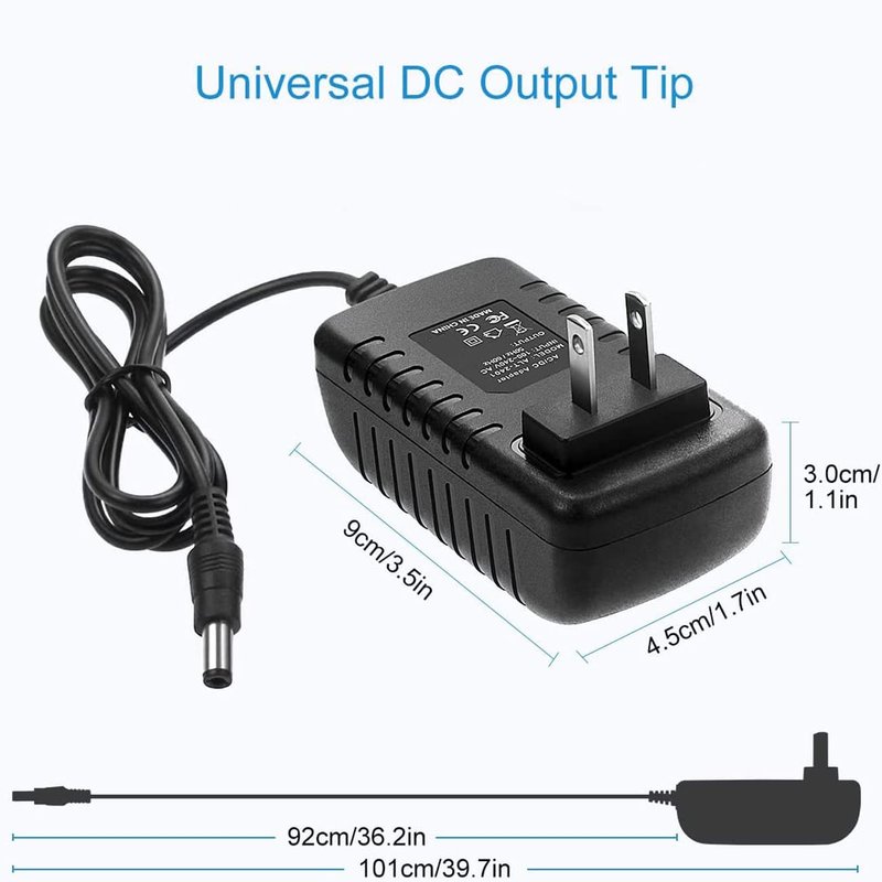 BestCH AC/DC Adapter for Epilady Legend EP 810-33 Hair Remover Power Supply Cord Wall Home Charger Mains PSU