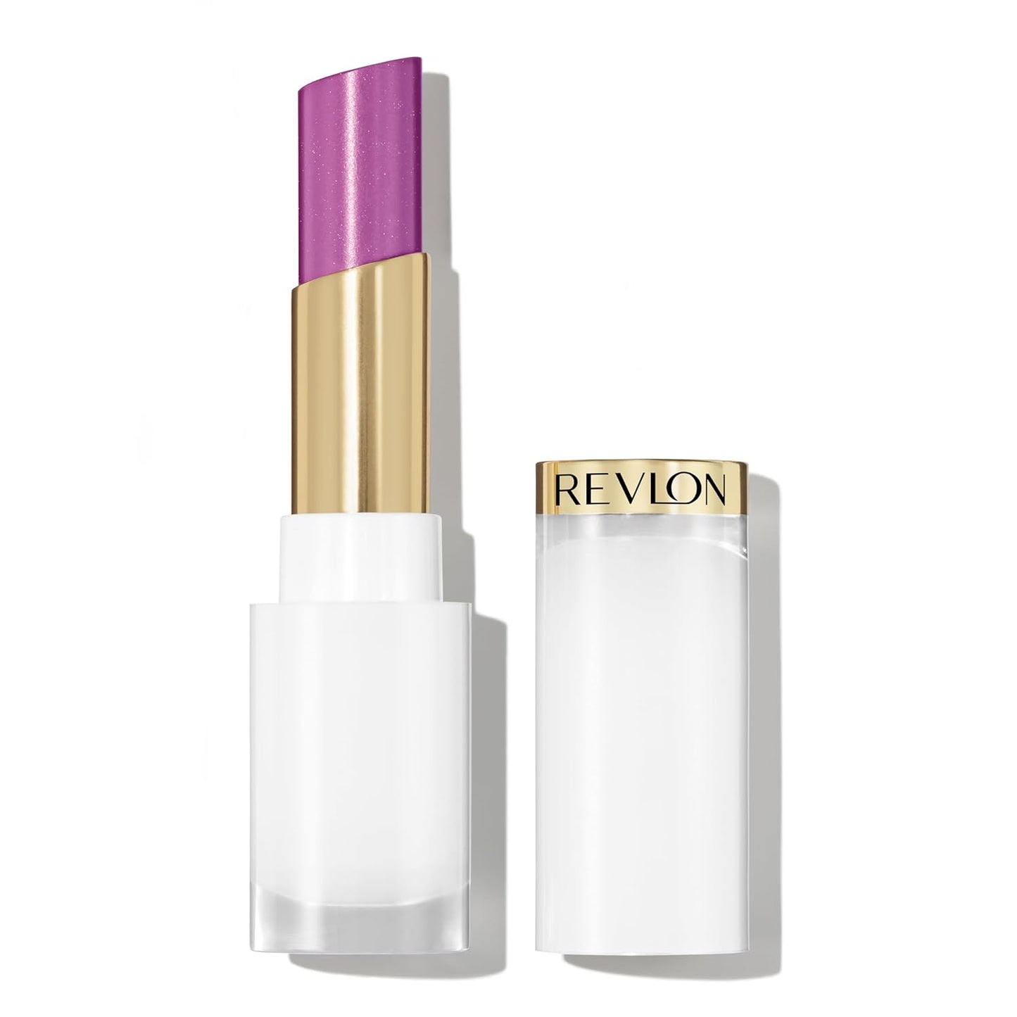 Revlon Super Lustrous Glass Shine Balm - Hydrating Tinted Lip Balm with Hyaluronic Acid | 001 Sparkling Quartz, 0.11 oz