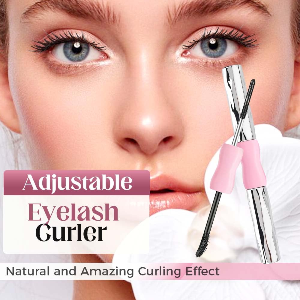 Waterproof Fibre Mascara, Tubular Mascara with Built-in Lash Primer, Volumizing Mascara for Daily Makeup, Natural And Non-Smudged (1pc)