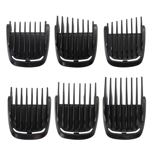 Guide Comb Guard Set 4mm 9mm 12mm 16mm Left and Right Taper Compatible for Philips Norelco 41mm Multigroom Trimmer Replacement T Blade
