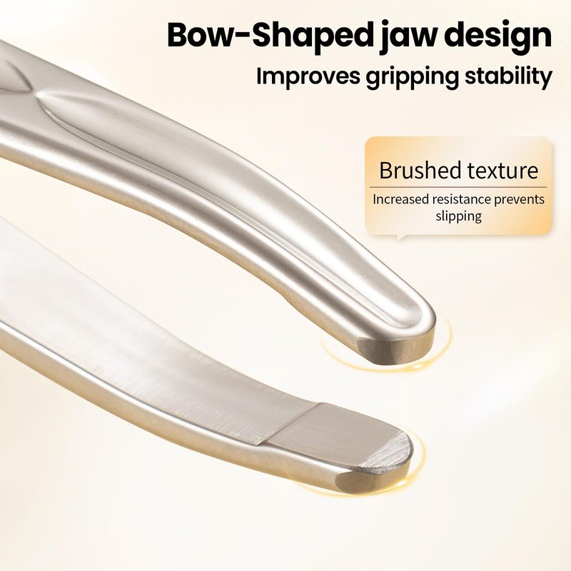 ZERNBER Eyebrow Tweezers for Women-1 Pack (Round)