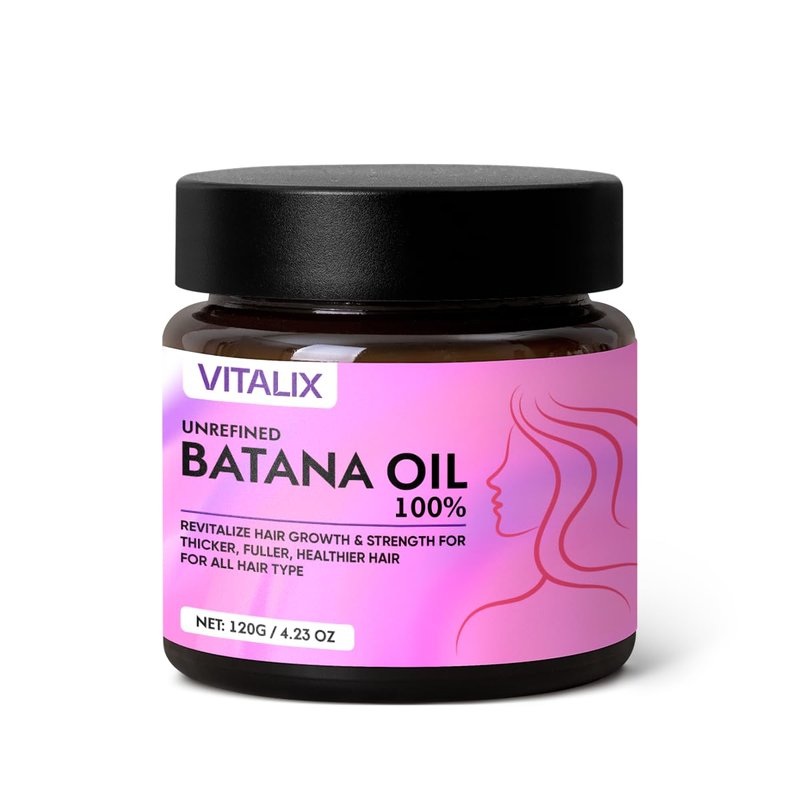Batana Natural Hair Growth Oil - Organic Scalp Nourishing Treatment | 4.23 oz