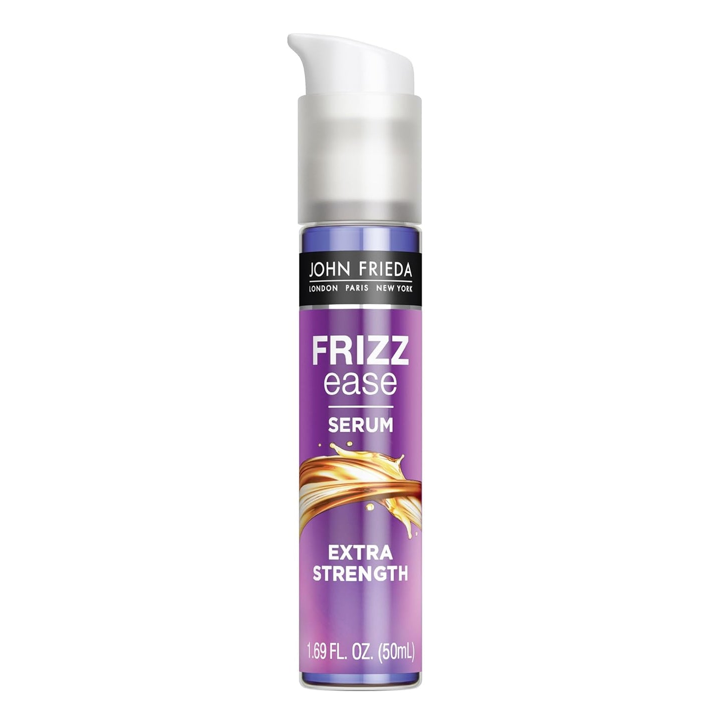 John Frieda Frizz Ease Extra Strength Hair Serum - Anti-Frizz Smoothing Serum with Argan & Coconut Oil | 1.69 fl oz