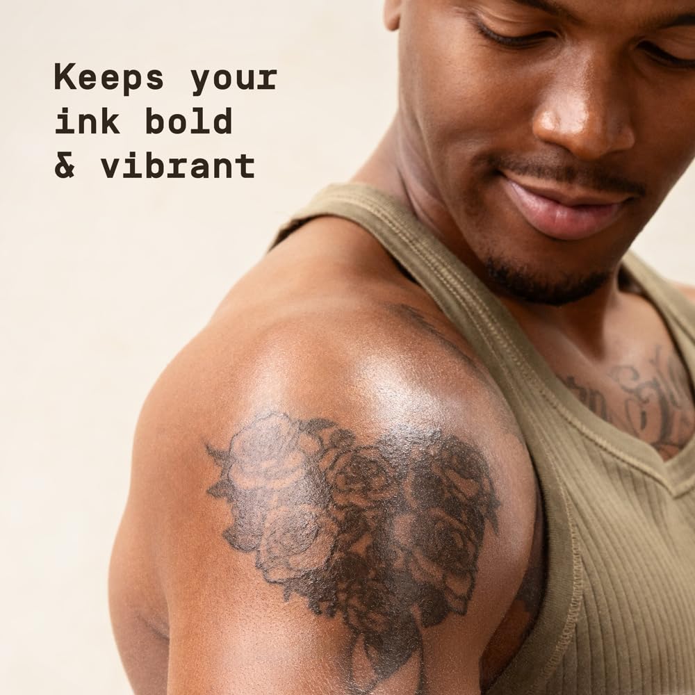 Enhancing Tattoo Balm - Revitalize & Protect Tattoos | Instant Hydration, Fast Absorption | Fragrance-Free, 2oz