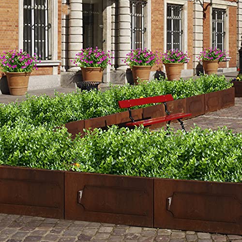 Artificial Eucalyptus Plants - 6PCS UV Resistant Faux Greenery for Home Decor
