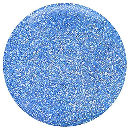 Glitties Blazing Blue Iridescent Glitter Powder for Nails - 10g Fine Glitter