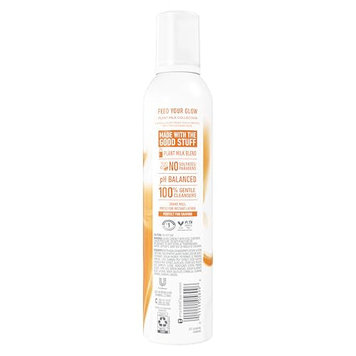 Dove Whipped Shower Foam Coconut & Lychee 10.3 oz (Pack of 2) - Hydrating