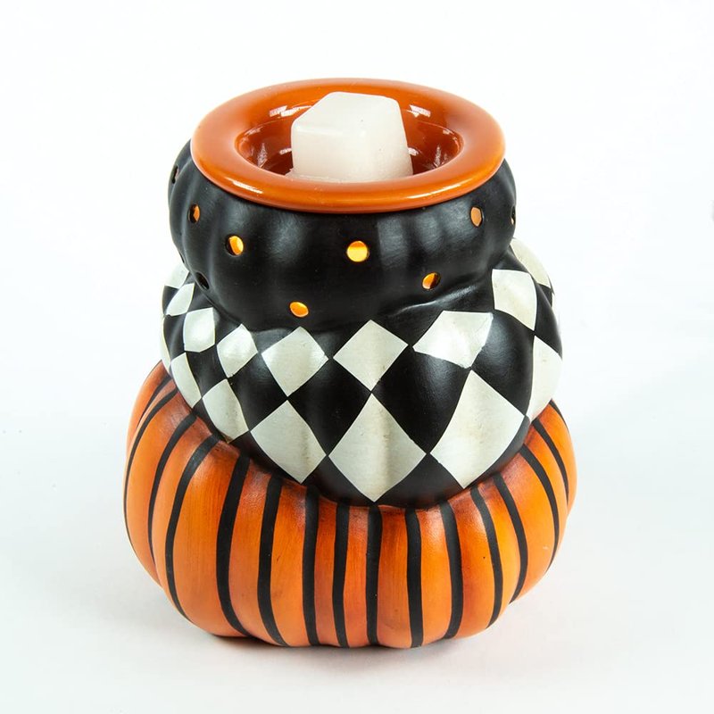 Scentsationals Wax Melt Warmer, Wax Warmer for Scented Wax Melts - Halloween Collection Tabitha - Candle Wax Melter for Fragrance Cubes and Tarts