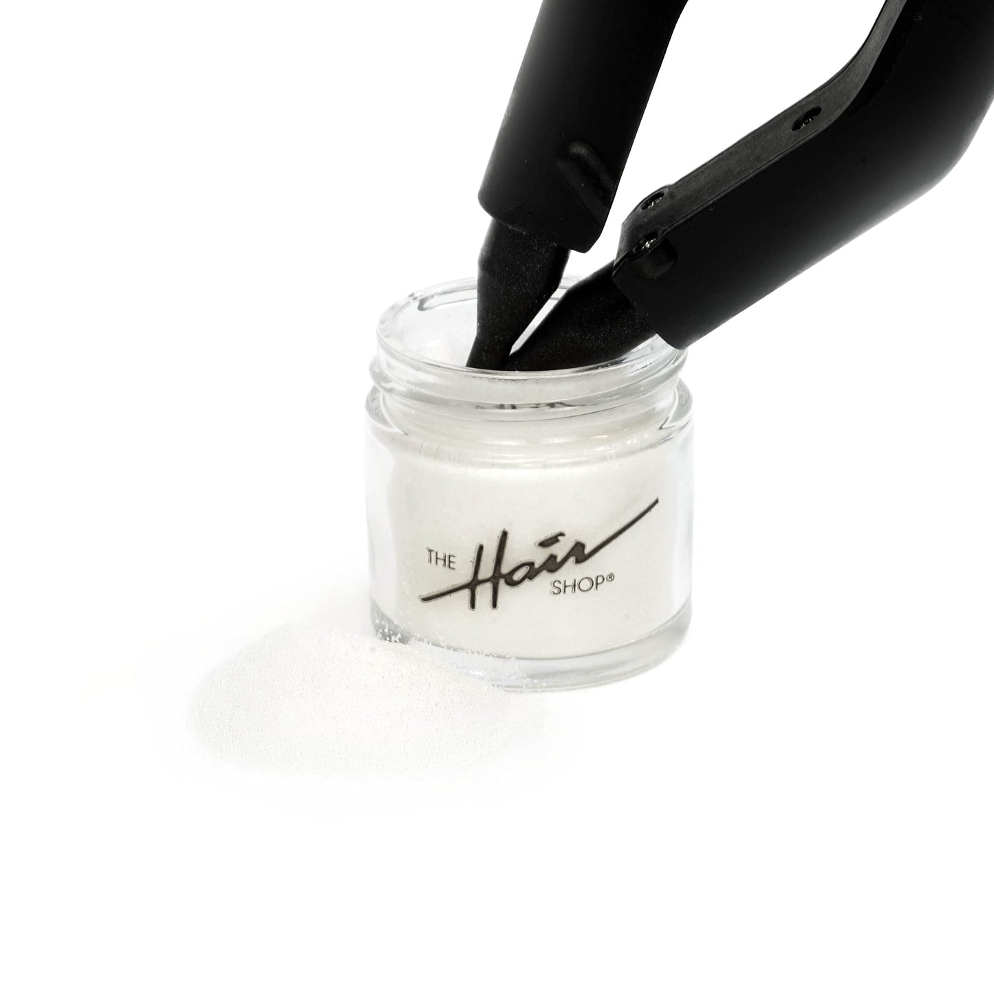28g Hair Extension Keratin Glue Powder for Hot Fusion, K Tip, U-Tip, I-Tip, Keratip, Shrinkies Extensions Tool for Re-Tipping Hair Extensions for Reuse and Reinstallation
