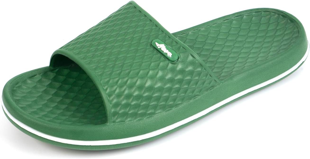 FunkyMonkey Women's Non-Slip Shower Slippers - Indoor & Beach Sandals | Comfortable & Stylish