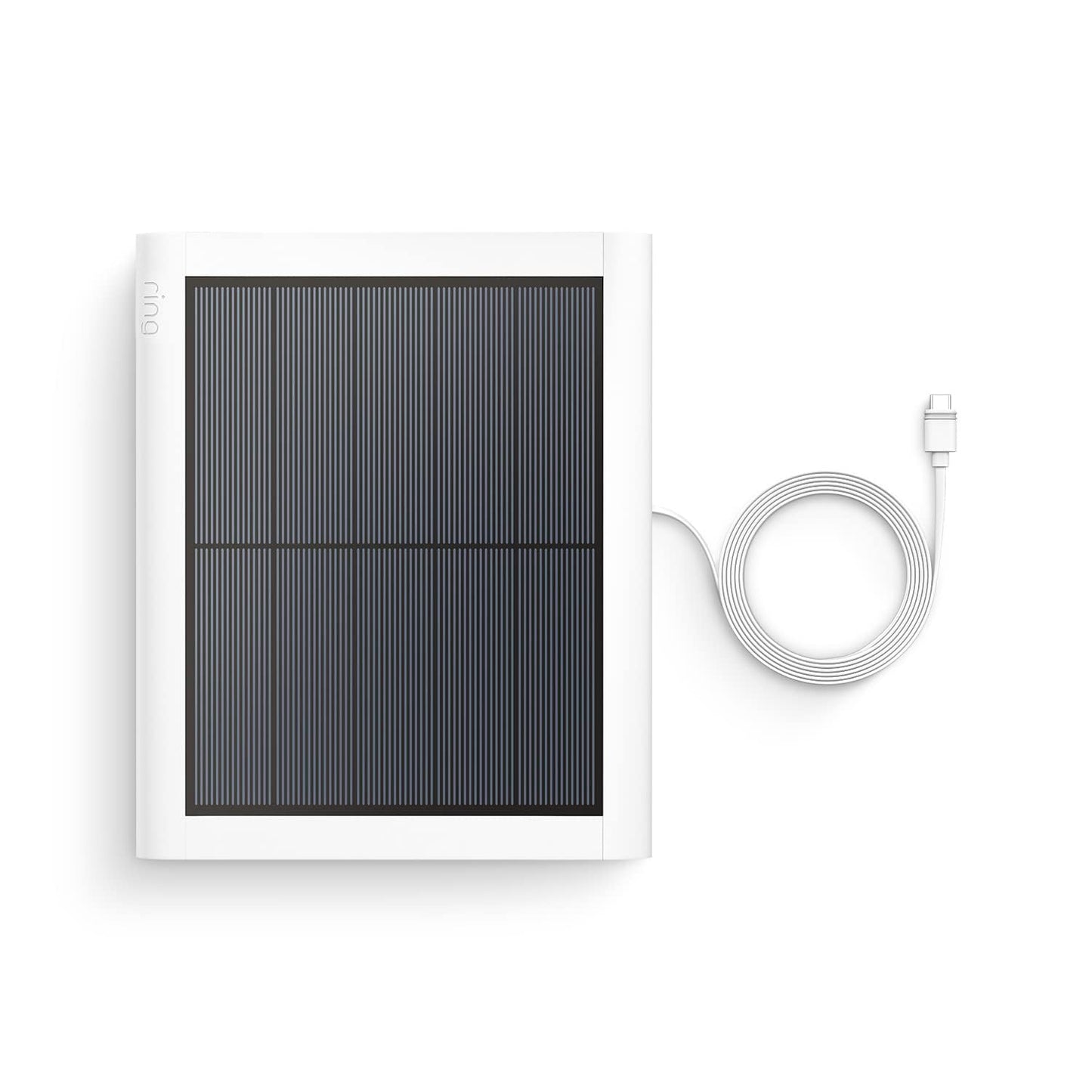 Solar Panel for Ring Outdoor Cameras - 4W Power Supply for Stick Up & Spotlight Cam - Black