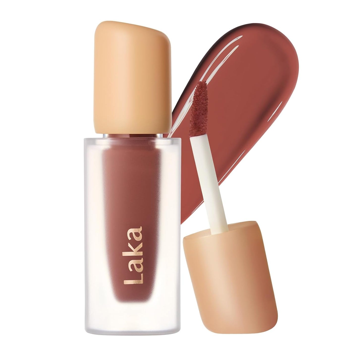 Fruity Glam Tint Lip Stain - Hydrating, Lightweight, Buildable Color | K-Beauty #101 Joyful, 4.5g/0.15oz