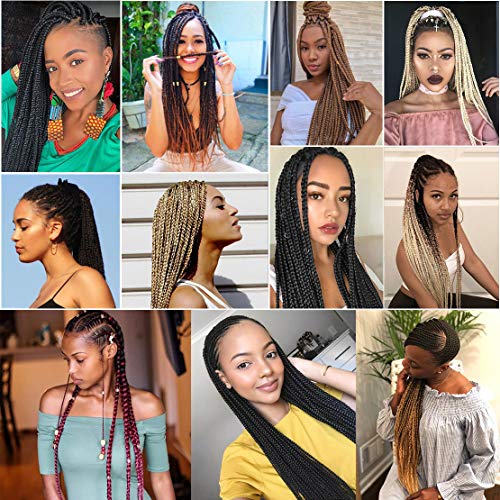 26 Inch Pre-Stretched Braiding Hair - 8 Packs Synthetic Yaki Blonde #613