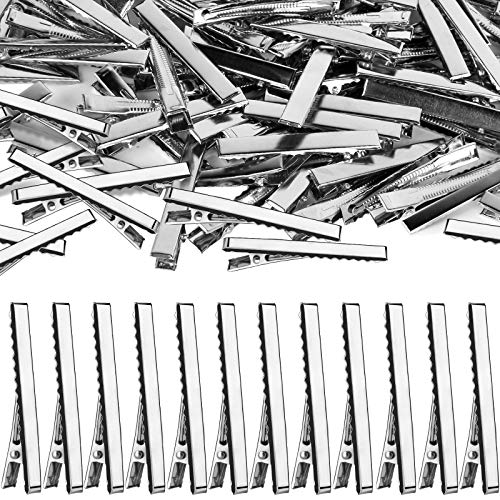 YGDZ 120pcs 2.17 Inch Metal Alligator Hair Clips for Bows and Styling