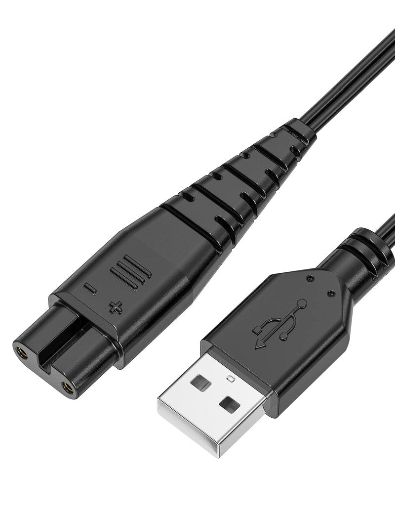 Vancle USB Charger Cable for Hatteker, Shaver Charger Cable Compatible with Hatteker RFC-588 RFC-589 RFC-690 RFC-692 RFC-696 RSCX-7856 RSCX-9598 1.5m