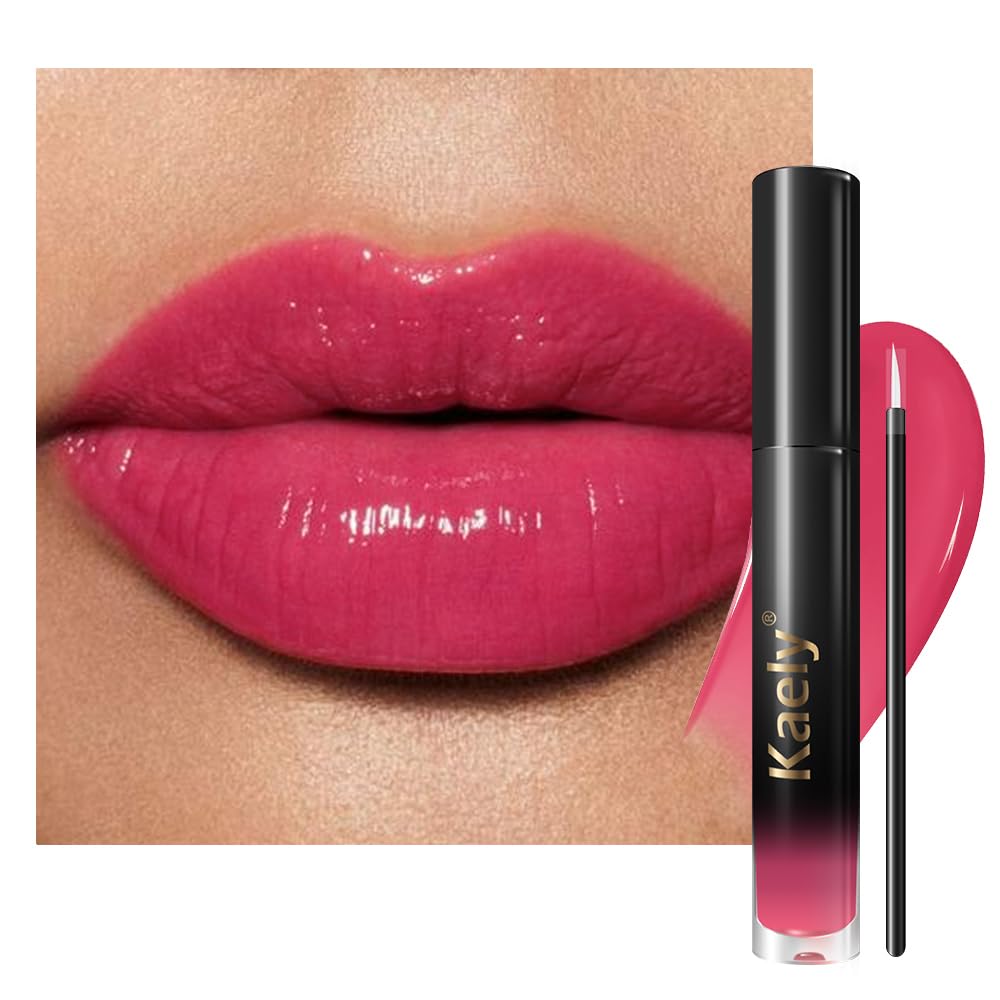 Kaely Longwear No-Budge Lipstick - Highly Pigmented Liquid Lip Color, Waterproof & Smudge-Proof | 24-Hour Wear, Vegan, 18 Nude