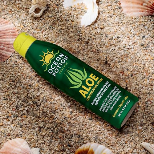 Ocean Potion Aloe Vera After Sun Body Spray - Cooling & Hydrating 6 oz
