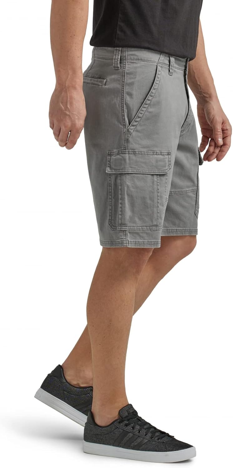 Men's Classic Cargo Stretch Shorts - Wrangler Authentics | Comfortable Fit, Versatile Style
