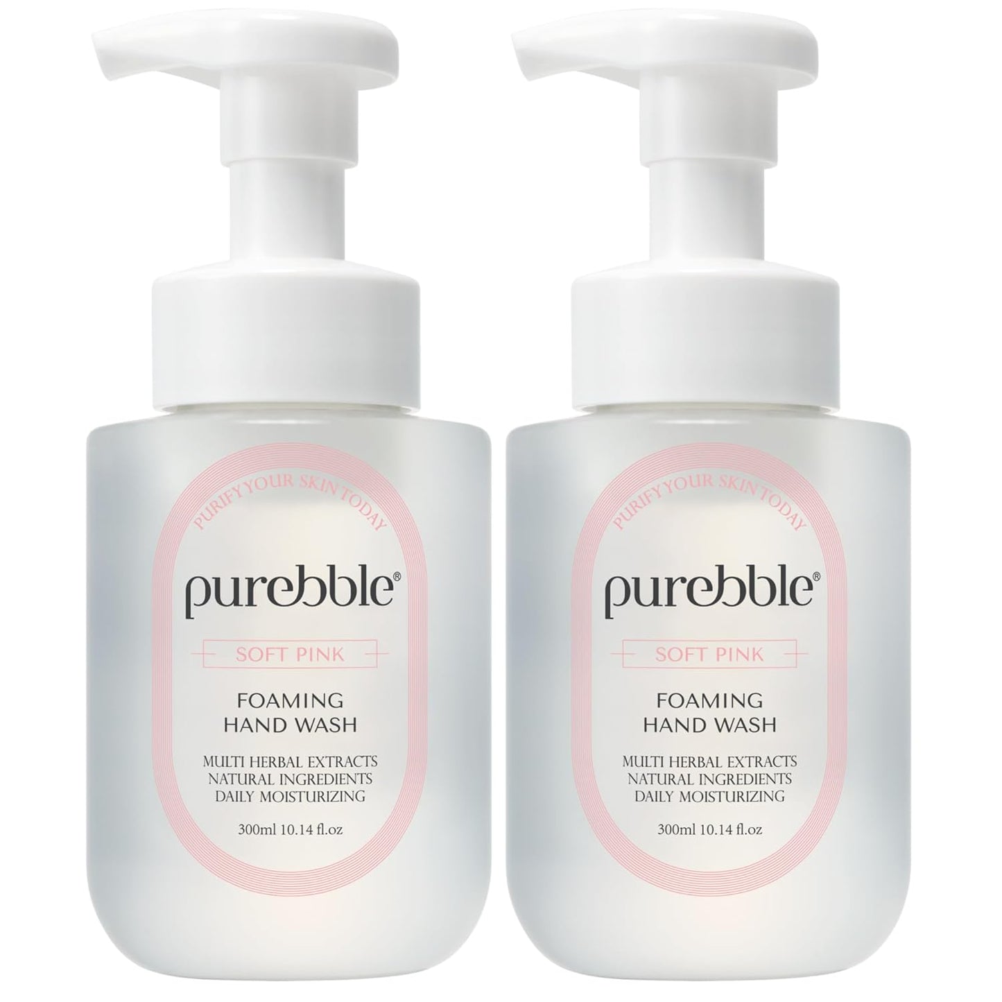 Refreshing Green Foaming Hand Wash - Hydrating with Hyaluronic Acid | Earthy Scent | 10.14 fl oz