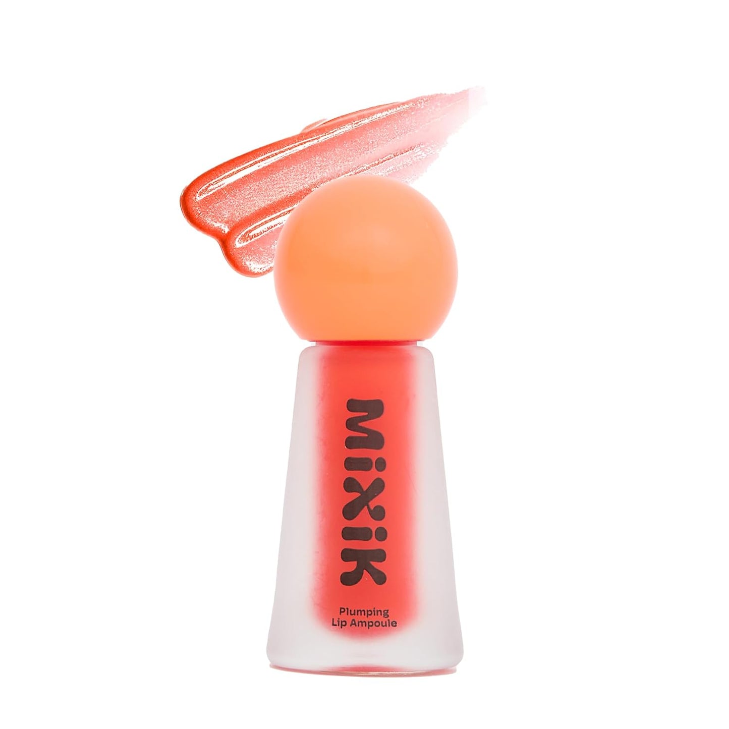 Plumping Lip Ampoule - Hydrating Shea Butter & Argan Oil Gloss for Smooth, Glossy Lips | Apricot Plump