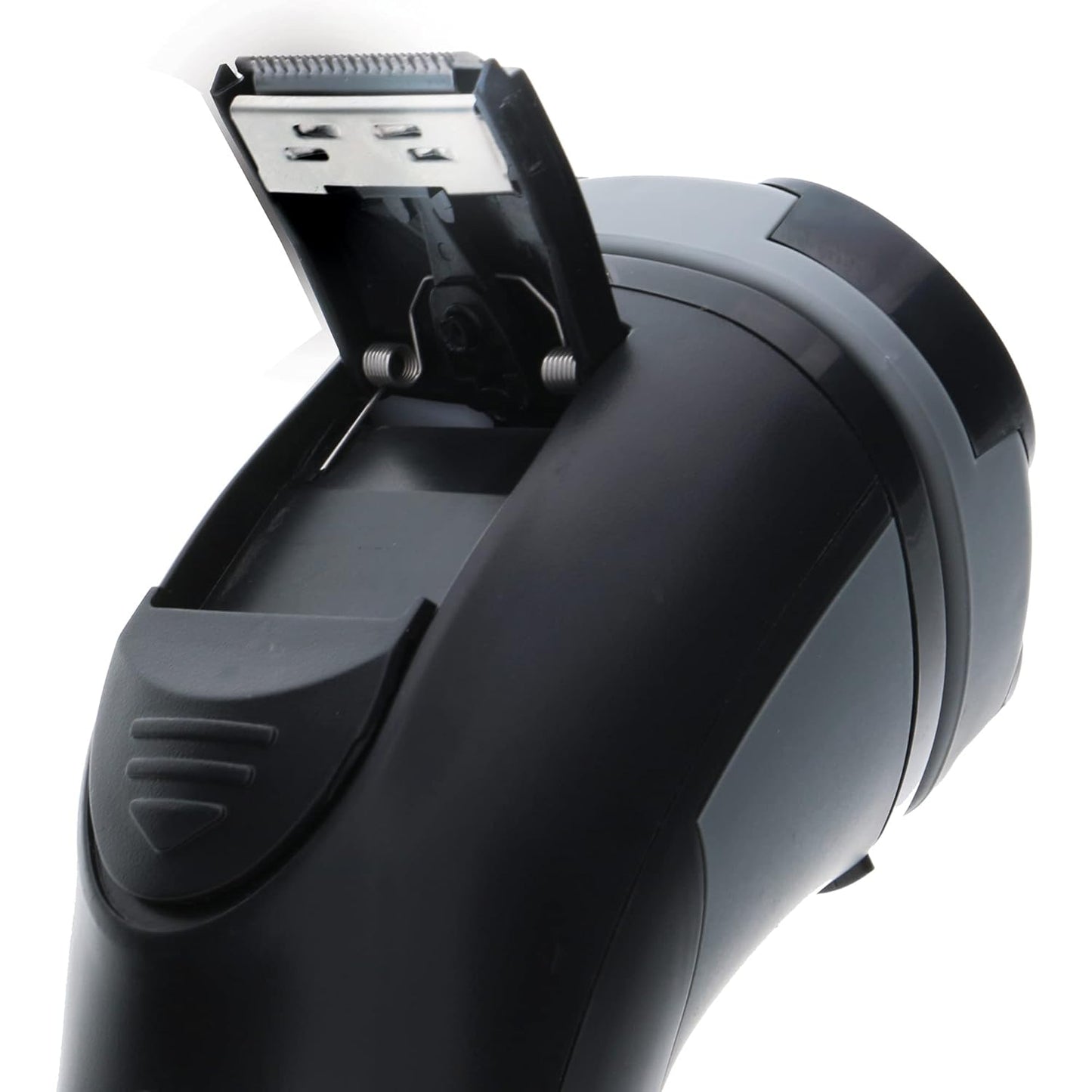 Barbasol Rotary Shaver - Rechargeable Electric Razor with Stainless Steel Blades | Pop-Up Trimmer, 45 Min Run-Time