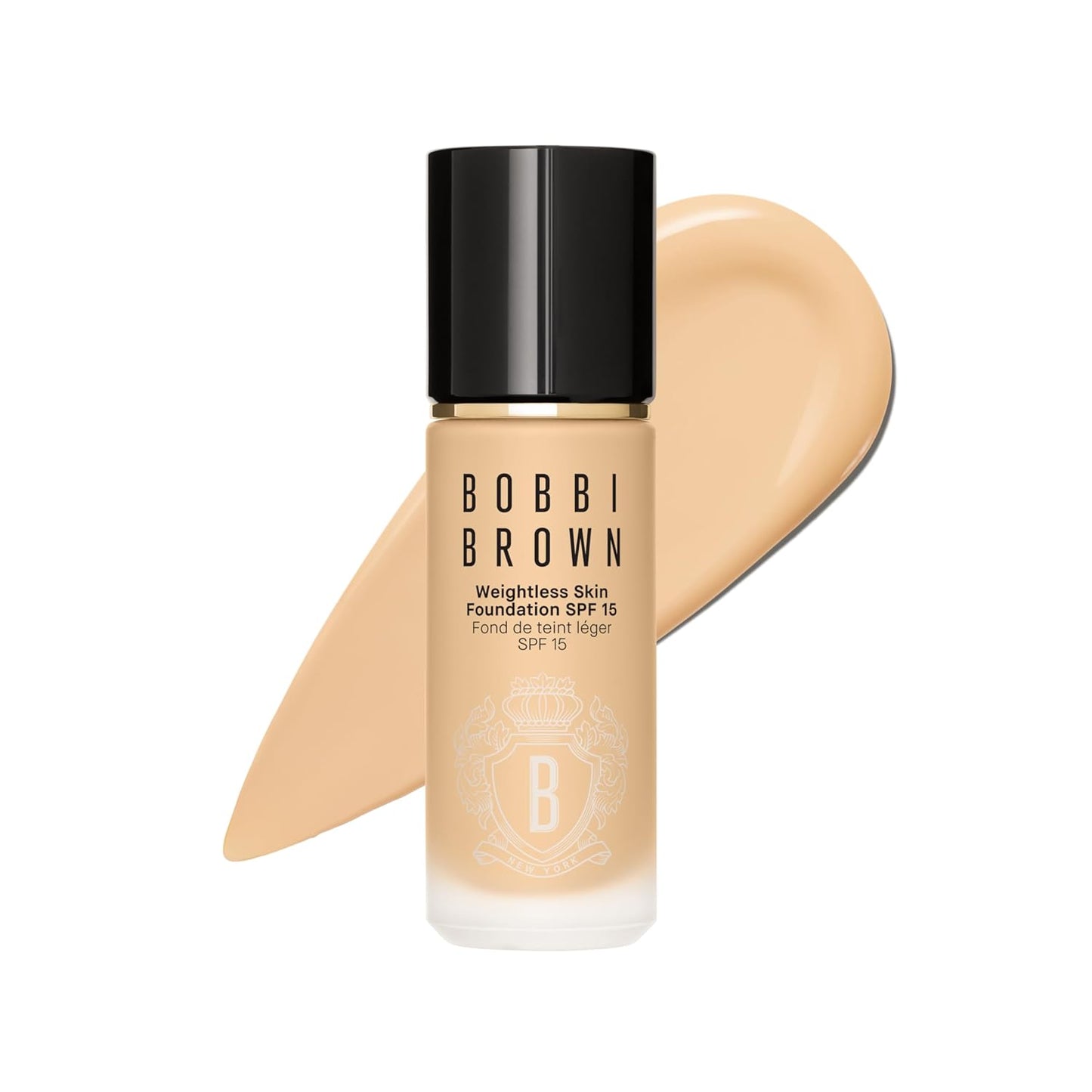 Bobbi Brown Weightless Skin Foundation SPF 15 - Oil-Control & 24-Hour Hydration | Natural Matte Finish, 1 Fl Oz
