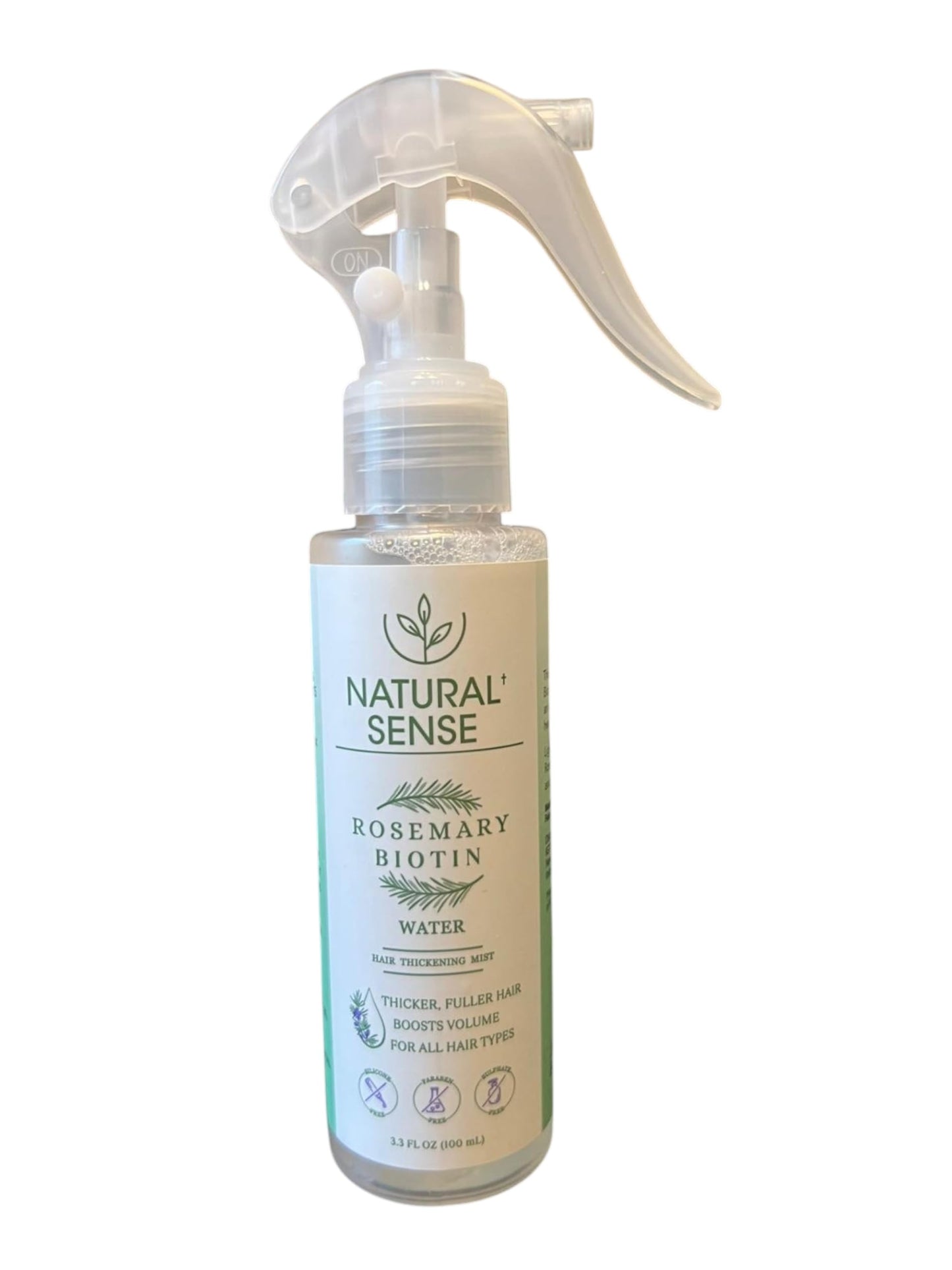 natural sense rosemary biotin water. hair thickening mist