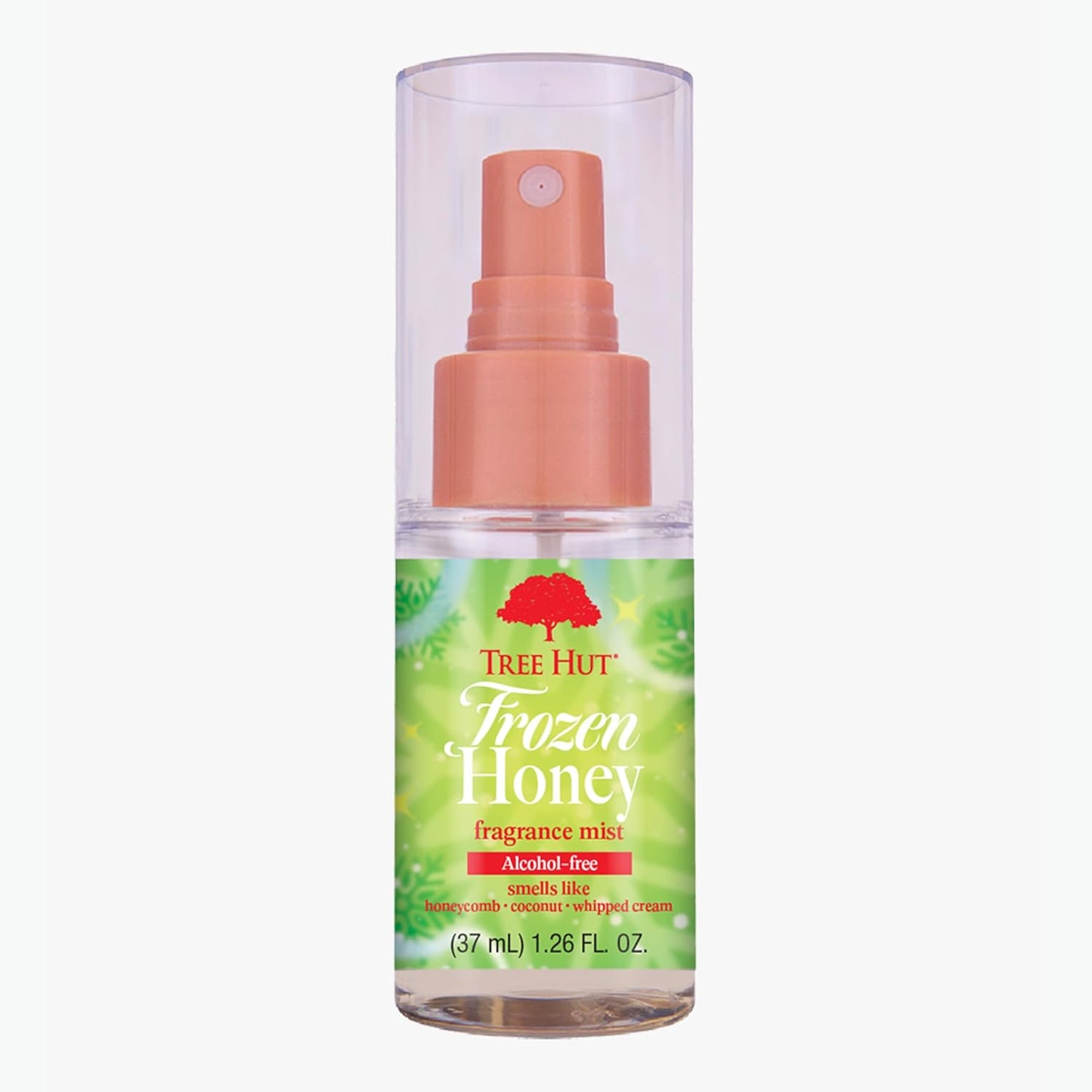 Tree Hut Mini Frozen Honey Hair & Body Mist - Hydrating, Alcohol-Free Body Spray | Travel Size 1.26 fl oz