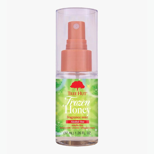 Tree Hut Mini Frozen Honey Hair & Body Mist - Hydrating, Alcohol-Free Body Spray | Travel Size 1.26 fl oz
