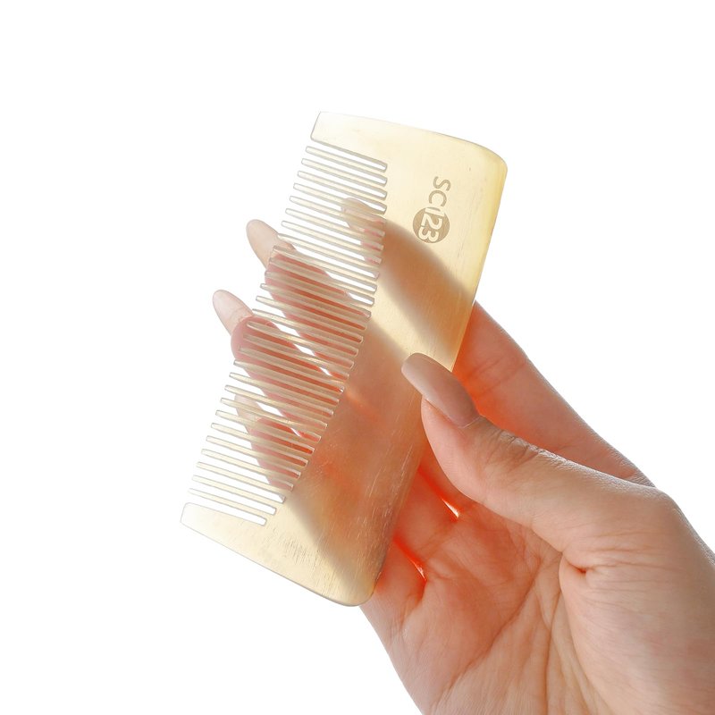 SC123 10cm Ox Horn Comb for Man