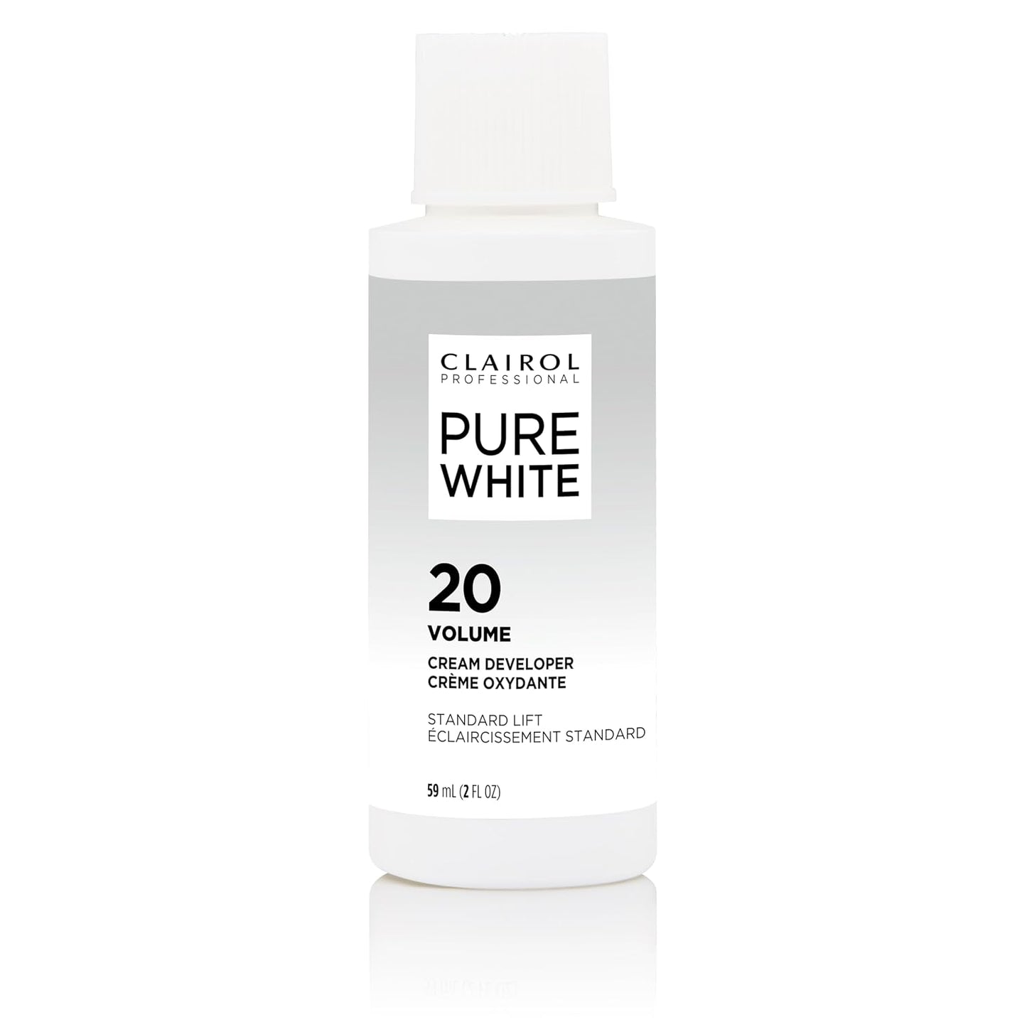 Clairol Professional Pure White 20 Volume Hair Developer - Lightening & Gray Coverage Solution