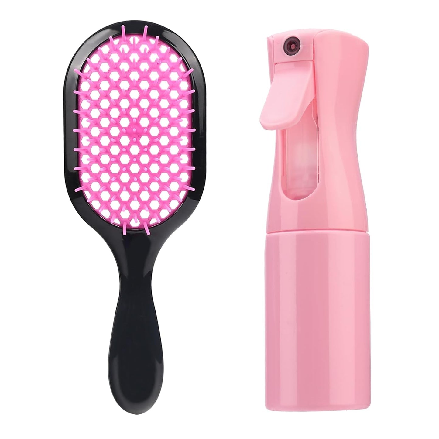 Detangling Brush - Gentle & Effective Hair Detangler for Wet or Dry Hair | Ultra-Light, Ventilated Design (Black)