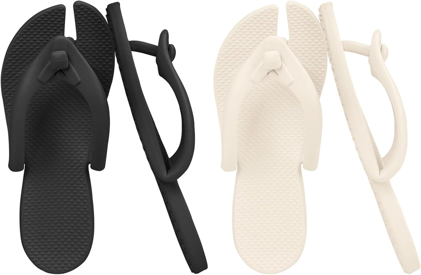 Quick-Dry Flip Flops for Women & Men - Lightweight Non-Slip Travel Slippers | Summer Beach Sandals