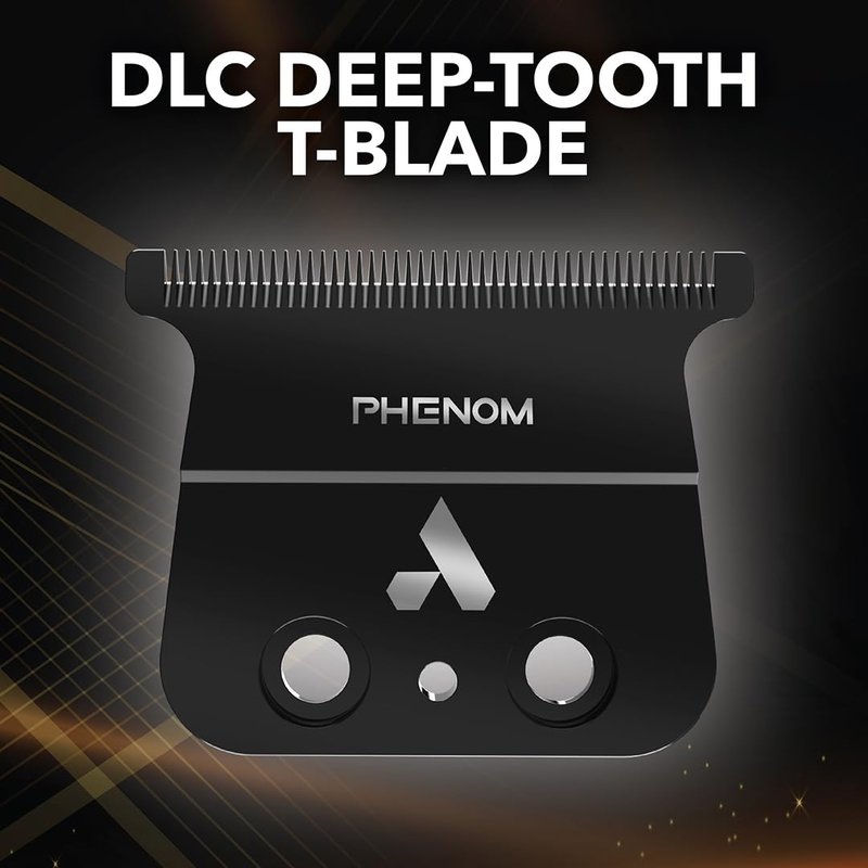 Andis 562310 Phenom Professional Cord/Cordless Lithium-ion Electric Beard & Hair Trimmer with Charging Stand, Gold