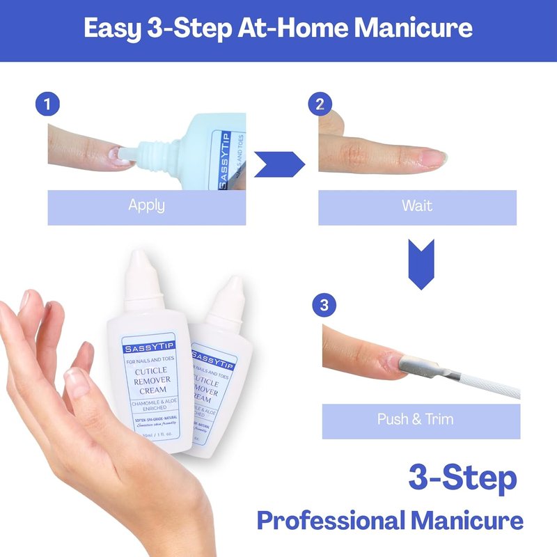 Ceramic Cuticle Pusher & Oil Pen Set | Nourishing Cuticle Remover Gel with Jojoba Oil & Vitamin E - 2ml Rose Scent, 1 fl oz for Dry Nails