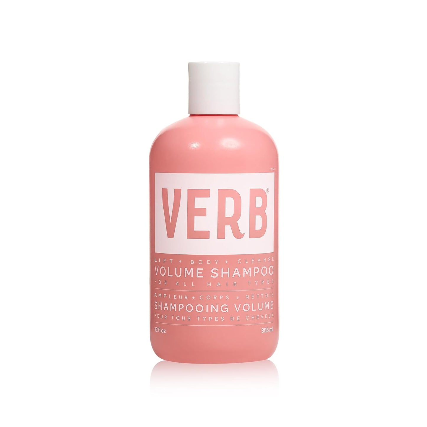 VERB Volume Shampoo - Sulfate-Free Formula for Lifting Flat Hair | Gentle Cleansing