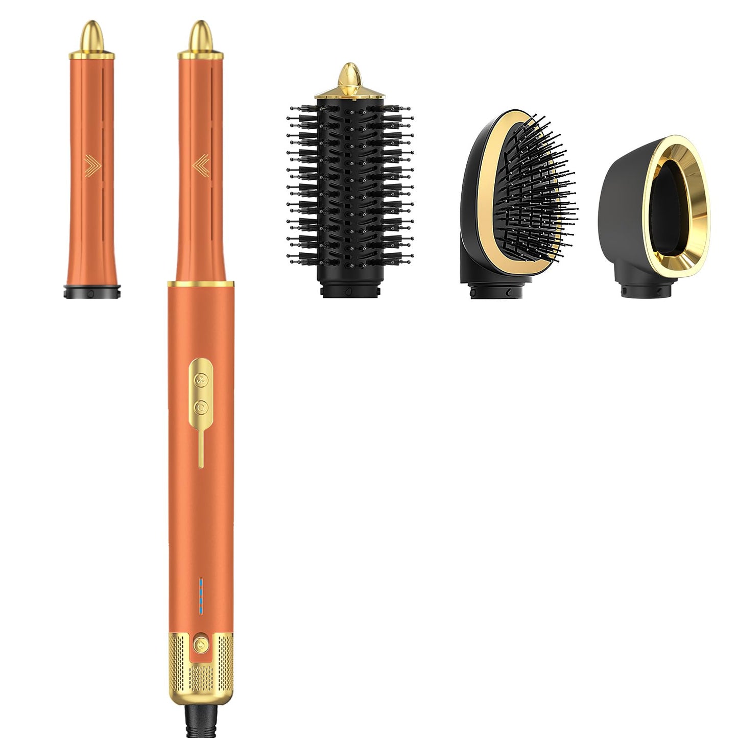 5 in 1 Air Styler Set, High-Speed Ionic Hair Dryer Brush, Coanda Effect Auto Wrap Curlers, No Heat Damage, Multi Hair Styler Tool for Curling, Volumizing & Fast Drying, for Versatile Styling
