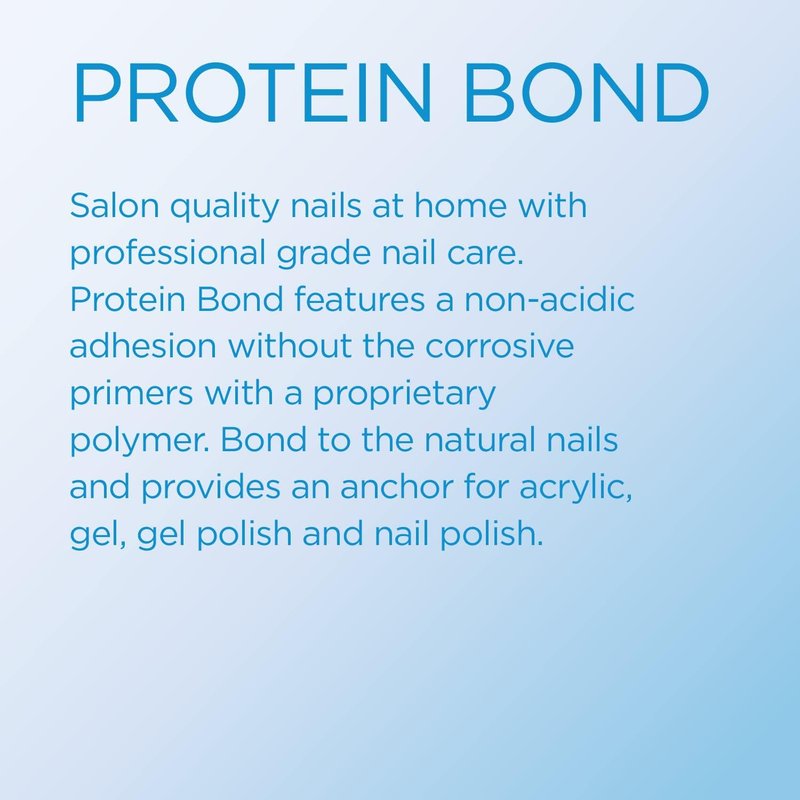 Young Nails Protein Bond - Non-Acidic Nail Primer for Gel & Acrylic | Enhanced Adhesion, 0.25 oz