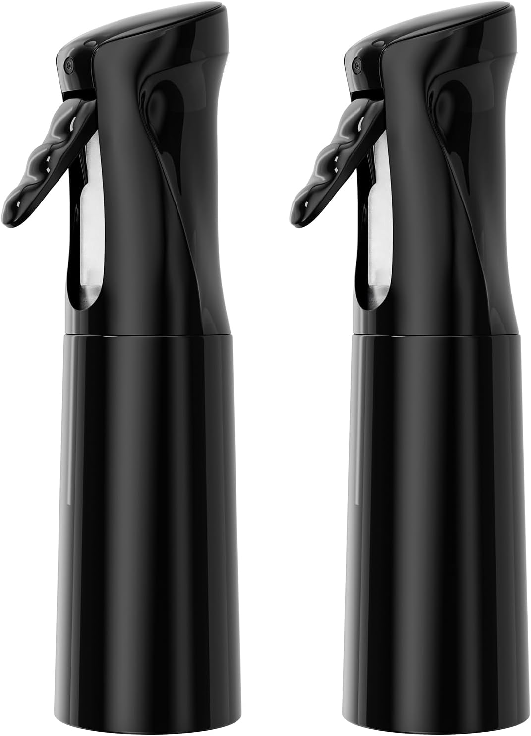 Continuous Spray Bottle for Hair - Ultra Fine Water Mister | 10.1oz/300ml, 2 Pack for Styling & Gardening