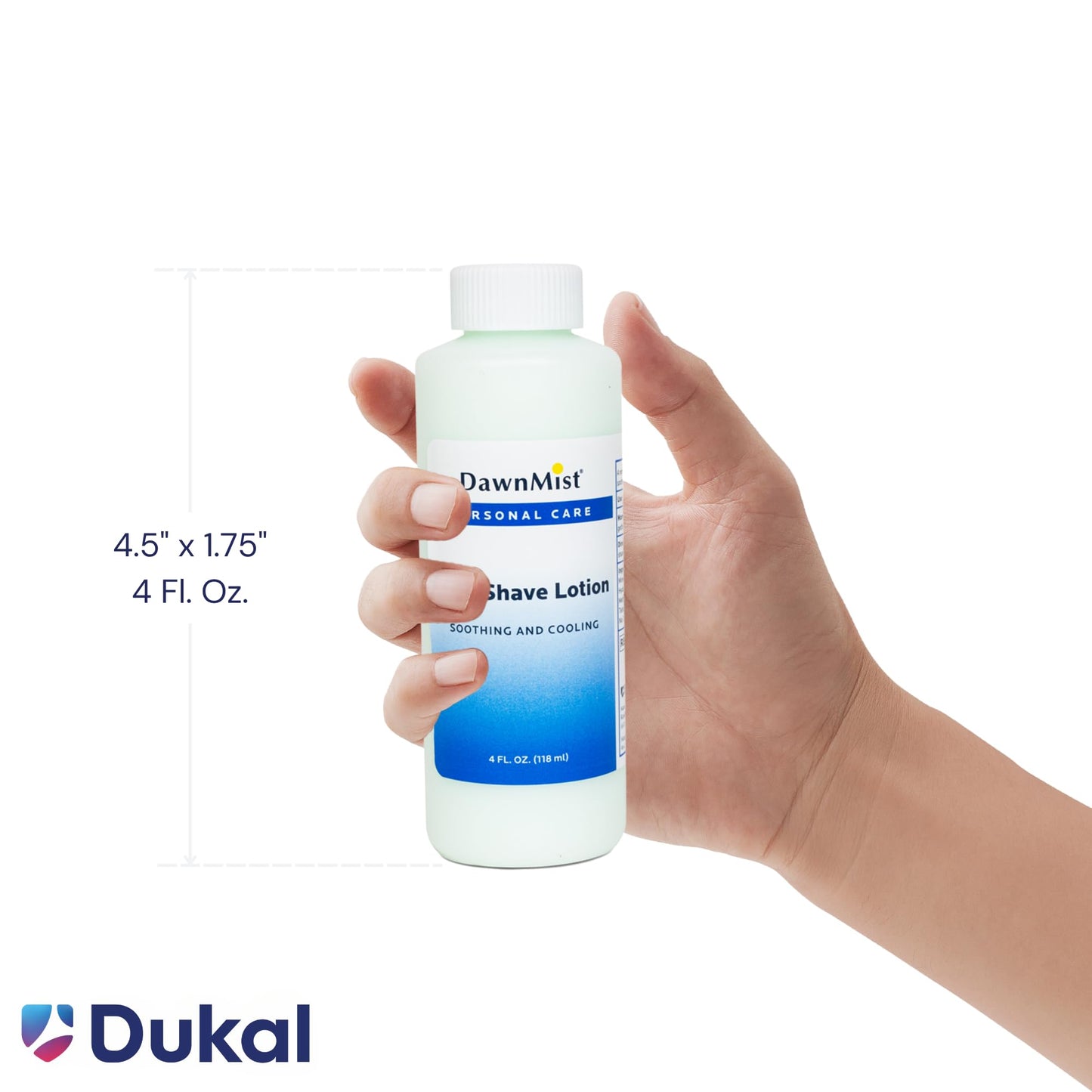 DawnMist Dukal After Shave Lotion, 4oz (Pack of 2) – Soothing & Cooling Formula for Post-Shave Relief, Refreshing Aftershave for Men, Calms Irritation & Razor Burn, Light, Non-Greasy Lotion